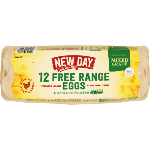 New Day Free Range Mixed Grade Eggs