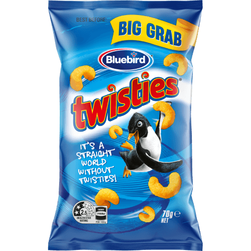 Bluebird Cheese Corn Chips Twisties