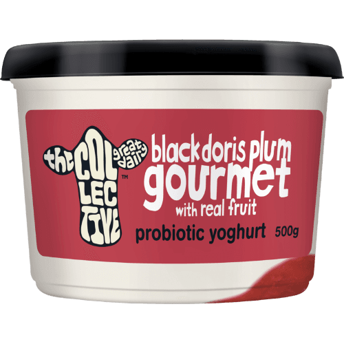 The Collective Black Doris Plum Gourmet Probiotic Yoghurt