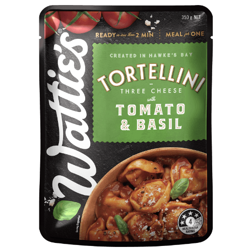 Wattie's Three Cheese Creamy Tomato & Basil Tortellini Pasta Meal