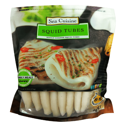 Sea Cuisine U10 Squid Tubes 1 kg