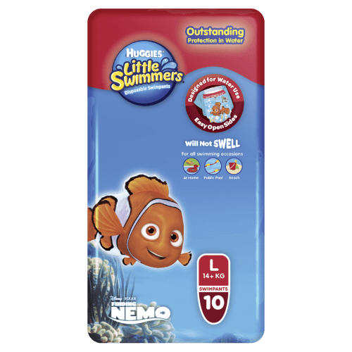 Huggies Little Swimmers Swim Nappies Large 14kg+