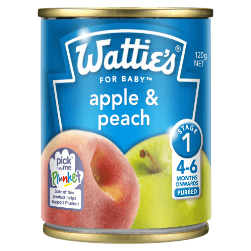 Wattie's For Baby Apple & Peach 4-6 Months+