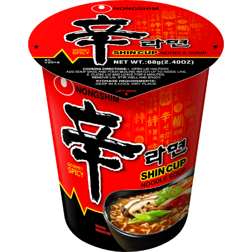 Nongshim Shin Ramyun Noodles Soup Cup