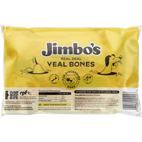 Jimbo's Real Deal Veal Bones