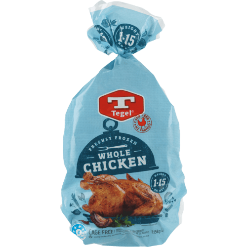 Tegel Frozen Whole Chicken