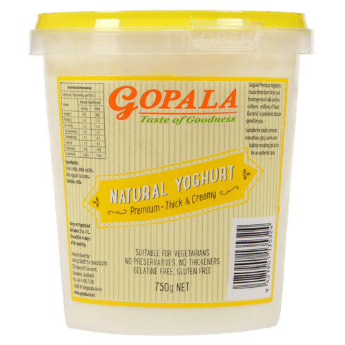 Gopala Natural Thick & Creamy Natural Yoghurt