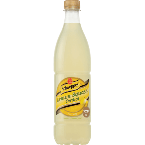Schweppes Lemon Squash Cordial 720 mL
