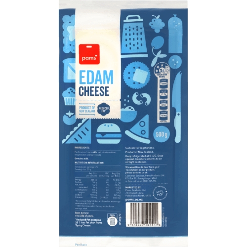 Pams Edam Cheese