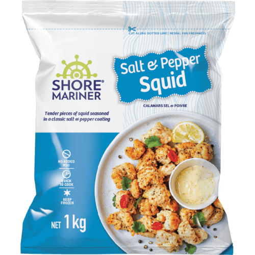 Shore Mariner Salt & Pepper Squid 1 kg