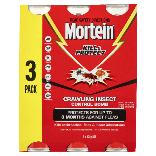 Mortein Kill & Protect Crawling Insect Control Bomb