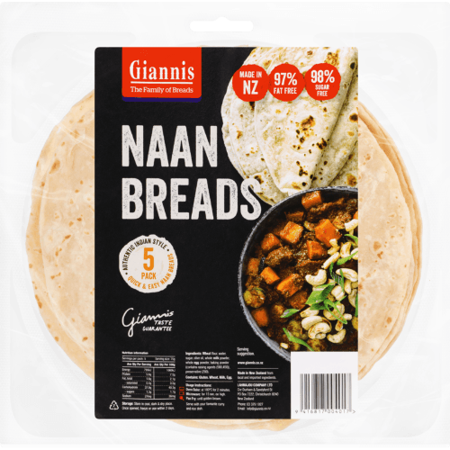 Giannis Naan Breads