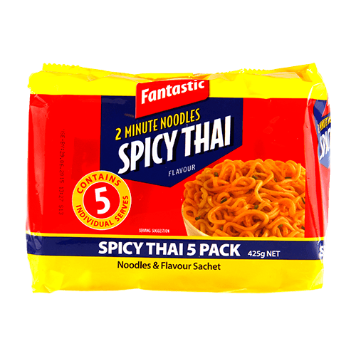 Fantastic Spicy Thai Flavour 2 Minute Noodles