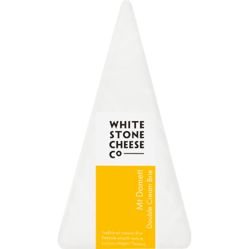 Whitestone Cheese Co Mt Domett Double Cream Brie Cheese