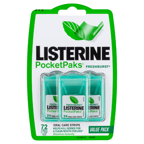 Listerine Pocketpaks Freshburst Oral Care Strips