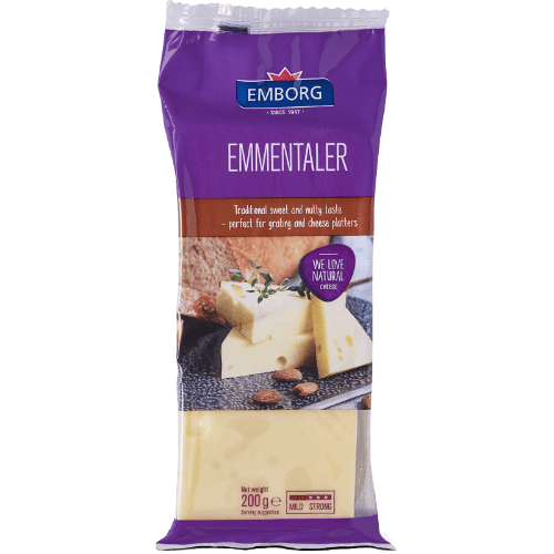 Emborg Emmentaler Swiss Cheese Block