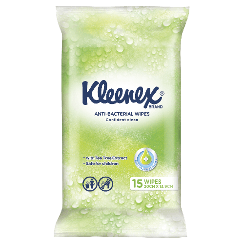 Kleenex Anti-Bacterial To-Go Wipes