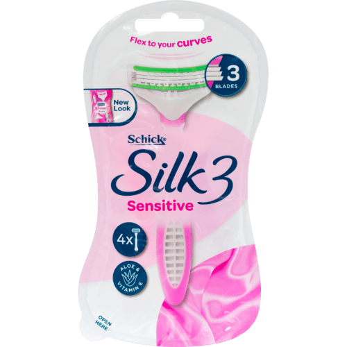 Schick Silk 3 Sensitive Womans Razor