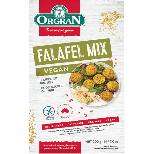 Orgran Gluten Free Falafel Mix