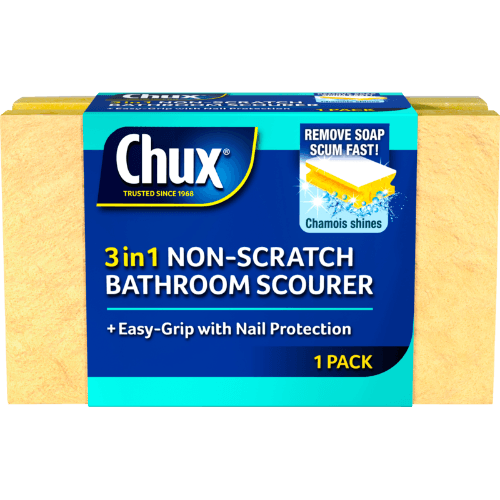 Chux 3 in 1 Non Scratch Bathroom Scourer