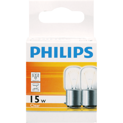 Philips Incandescent Appliance Deco 15w Clear Bulb