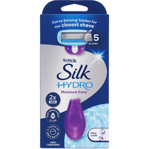 Schick Silk Hydro Moisture Care Razor + 2 Blades