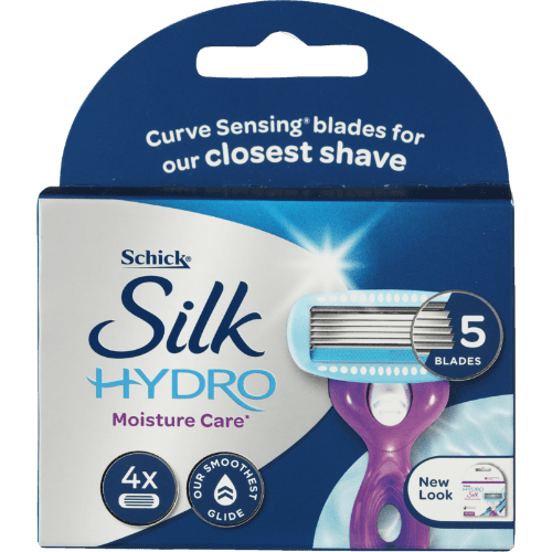 Schick Silk Hydro Moisture Care Curve Sensing Blades