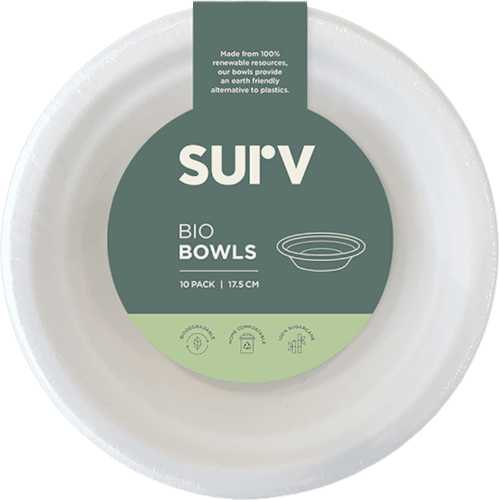 Surv Eco 17.5cm Bowls 10 pack