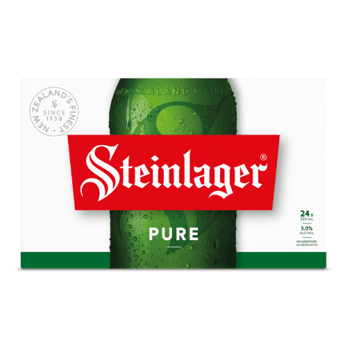 Steinlager Pure Lager Beer Bottles