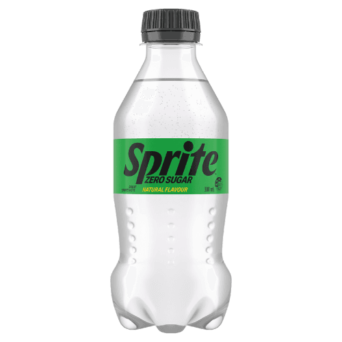 Sprite Zero Sugar Lemon-Lime Soft Drink 300 mL