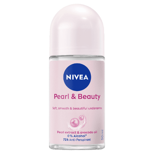 Nivea Pearl & Beauty 72Hr Protection Anti-Perspirant Deodorant Roll On