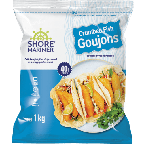 Shore Mariner Crumbed Goujon Fish