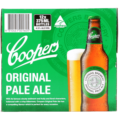 Coopers Original Pale Ale Bottles