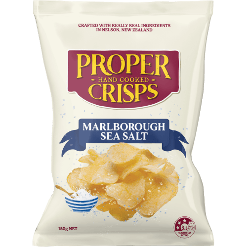 Proper Crisps Marlborough Sea Salt Potato Crisps