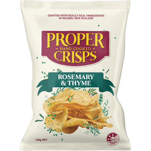 Proper Crisps Rosemary & Thyme Potato Crisps