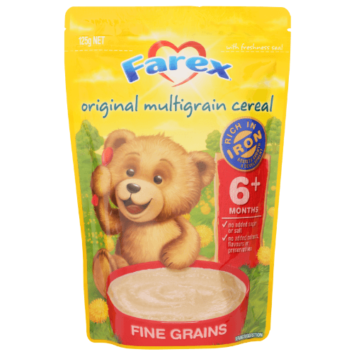 Farex Original Multigrain Cereal Fine Grains 6+ Months