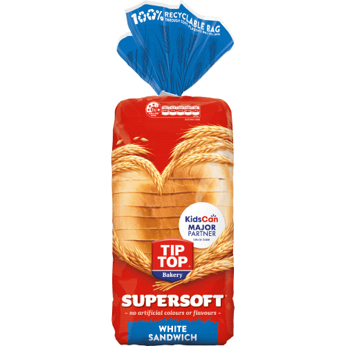 Tip Top Super Soft Sandwich Bread White 700 g