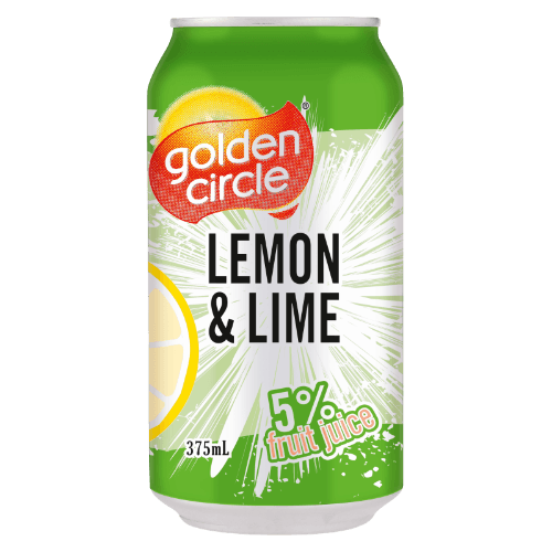 Golden Circle Lemon Lime Soft Drink 375 mL