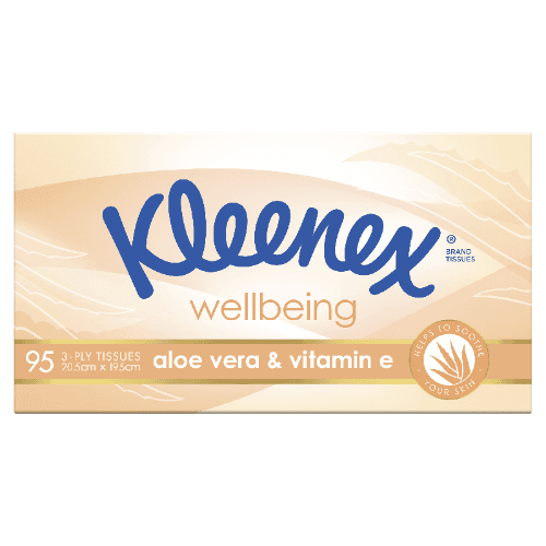 Kleenex Aloe Vera & Vitamin E Facial Tissues
