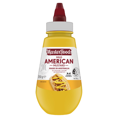 Masterfoods Mild American Mustard 250 g