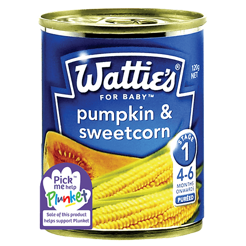 Wattie's For Baby Pumpkin & Sweetcorn 4-6 Months+