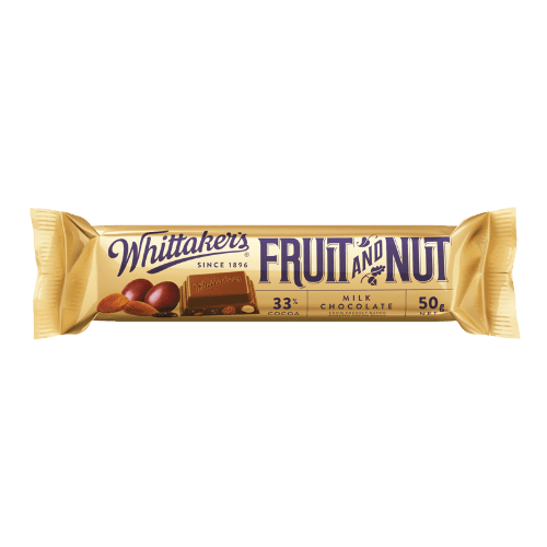 Whittaker's Chunks Fruit & Nut Milk Chocolate Bar