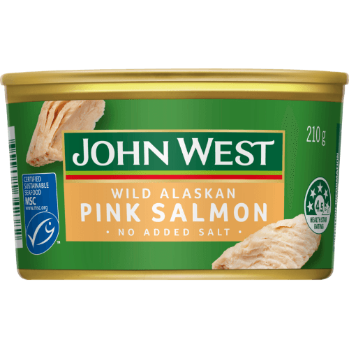 John West Wild Alaskan Pink Salmon No Added Salt