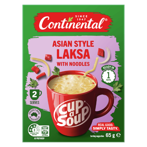 Continental Asian Laksa With Noodles Cup a Soup