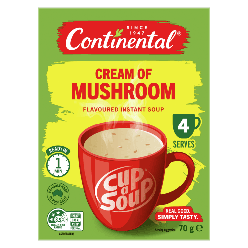 Continental Original Cream Of Mushroom Cup a Soup