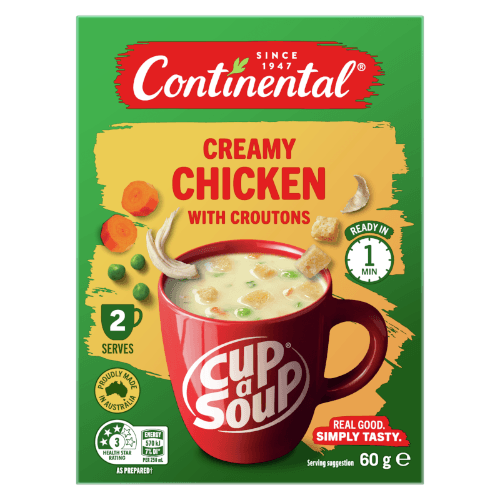 Continental Creamy Chicken With Croutons Cup a Soup