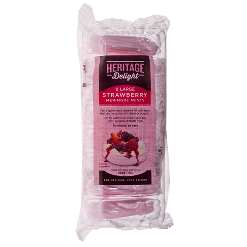 Heritage Delight Strawberry Meringues