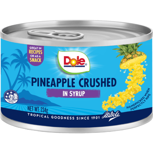 Dole Pineapple Crushed In Syrup