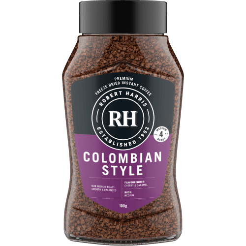 Robert Harris Colombian Blend Medium 3 Freeze Dried Instant Coffee