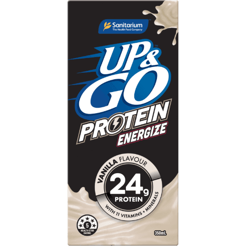 Sanitarium Up & Go Protein Energize Vanilla Flavour Liquid Breakfast